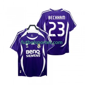 Camiseta Real Madrid Beckham 23 206 2007 Retro Segunda Equipación
